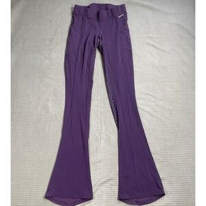 Kerrits Ice Fil Bootcut Riding Pants Medium Womens Stretch Purple Equestrian